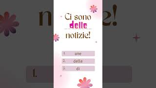 Quale articolo  LearnItalian ItalianGrammar ItalianLanguage [upl. by Nanerb]