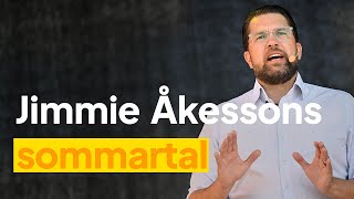 Jimmie Åkessons sommartal i Sölvesborg [upl. by Rolanda]