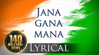 Jana Gana Mana HD  National Anthem With Lyrics  Best Patriotic Song [upl. by Reivilo]