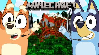 Bluey Play Minecraft 5 [upl. by Siduhey564]