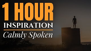 1 HOUR OF INSPIRATIONAL QUOTES Calmly Spoken for Meditation ASMR [upl. by Alidus]