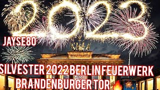 Berlin Silvester Feuerwerk Brandenburger Tor 💥🔥🎆🧨 [upl. by Sadoc]