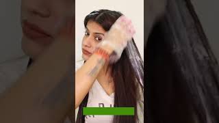 Hair Color at Home  Garnier Color Natural Plum red  New Hair Color  Nidhi Chaudhary [upl. by Ahsiak46]