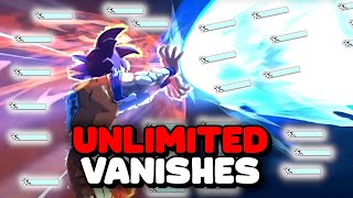 Dragon Ball Legends but I have UNLIMITED VANISHES [upl. by Sivrahc]