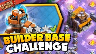 Easily 3 Star the Builder Base of the North Challenge Clash of Clans [upl. by Atived263]