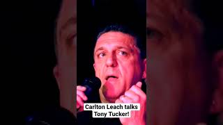 Carlton Leach talks about his great mate Tony Tucker [upl. by Zanahs]