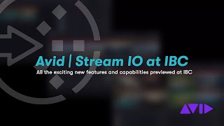 Avid  Stream IO at IBC 2024 [upl. by Adalheid]