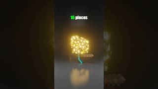 Glowstone vs Pickaxe satisfyingvideo blender3d realisticminecraft [upl. by Stoecker309]