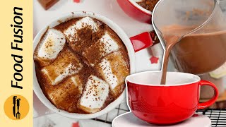 Homemade Hot Chocolate Recipe by Food Fusion [upl. by Kristopher]