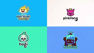 BABY SHARK BROOKLYN vs PINKFONG vs HOGI vs BEBEFINN Intro Outro Logo Effects [upl. by Feriga]