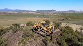 D11 Bulldozer Moving Mountains [upl. by Eiro]