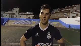 Kike Ruiz jugador de la UD Ibarra ante el CD Buzanada [upl. by Sherl]