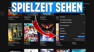 Epic Games Spiele SPIELZEIT SEHEN  Tutorial Deutsch [upl. by Mahtal235]