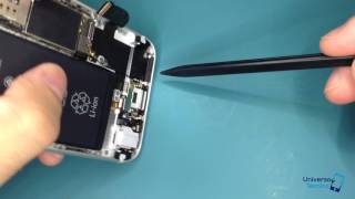 Como tirar  trocar para consertar o alto falante do iPhone 6 [upl. by Nahoj952]