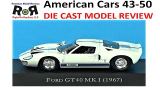 American Car Series Issues 4350 143 Scale DeAgostini Die Cast Model Review [upl. by Sisto]