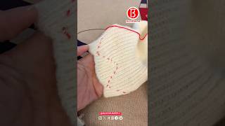 How to reduce the size of sweater cuffs Sewing tips [upl. by Nylzzaj]