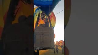 Hot air balloon festival hotairballoon balloon shortsvideo youtubeshort shortsfeed nature [upl. by Leoj]