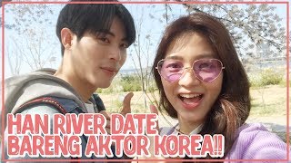 MELMO VLOG  HAN RIVER DATE BARENG AKTOR KOREA  MUKBANG AYAM amp RAMYUN  AMELICANO [upl. by Desdemona573]