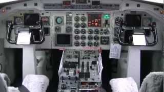 Inside the Lakeshore Express Saab 340B N9CJ at Pellston Regional Airport KPLN HD 1080p [upl. by Hannala237]