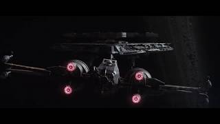 Star Wars The Last Jedi Poe Vs First Order Fleet Part 1 [upl. by Bakerman206]