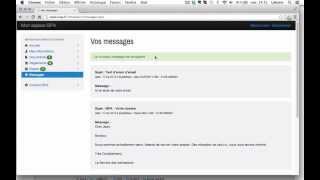 Intranet ISPA  La messagerie interne [upl. by Laurena]