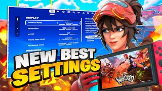 NEW BEST Nintendo Switch Settings For Chapter 5 Fortnite Settings Explained [upl. by Della]