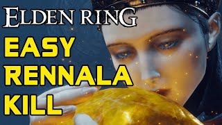 ELDEN RING BOSS GUIDES How To Easily Kill Rennala Queen of the Full Moon [upl. by Doherty924]