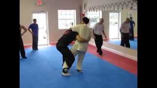 Chen Bing demonstrates Chen Tai Chi applications [upl. by Llerrut]