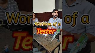 Working of a tester sciencegurushivam experiment scienceguru ytshorts education [upl. by Igal968]