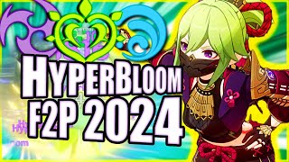 The BEST F2P Hyperbloom Genshin Impact Team for 2024 Edition [upl. by Hannon]