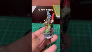 1st set warhammer 40k orcs Try new hobby [upl. by Tillo]