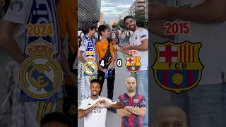 FC Barcelona 2015 vs Real Madrid 2024 ⚔️¿Quién tiene el mejor equipo 🔥 madridista elclásico [upl. by Dunton]