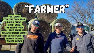 FARMER ALL STAR PARODY  Ft Cole the Cornstar  Laura Farms  Ag w Emma  Brians Farming Videos [upl. by Melessa549]