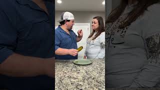 Hes obsessed with the pickle sandwiches 🤦🏻‍♀️ marriagehumor couplecomedy [upl. by Germain]