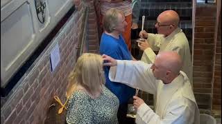 Sprinkling at the Holy Well of Walsingham 2024 [upl. by Nohsad384]