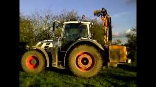 Rousseau  Fulgor 876 sur Fendt 716 Vario [upl. by Aicul494]