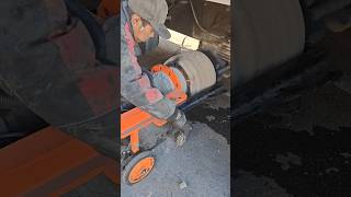 Truck drum dissemble drum truck repair automobile shorts [upl. by Aehc]