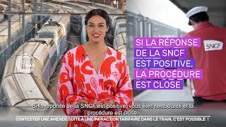 CONTESTER UNE AMENDE SUITE À UNE INFRACTION TARIFAIRE DANS LE TRAIN C’EST POSSIBLE  consomag [upl. by Itsirk]