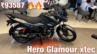 Hero Glamour Xtec Sleek Powerful and Smart  glamour xtec 2024 model [upl. by Jameson287]