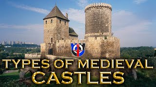 The different types of medieval CASTLES [upl. by Silvie]