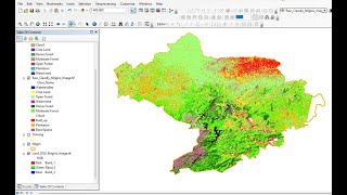 Postclassification corrections in improving the classification of Land UseLand Cover [upl. by Arica245]