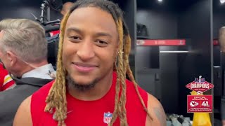 Chiefs Justin Reid from the locker room [upl. by Friedman]