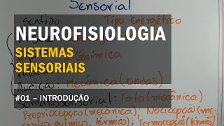 Sistemas Sensoriais  01 Introdução  Neurofisiologia [upl. by Latsyrhk341]