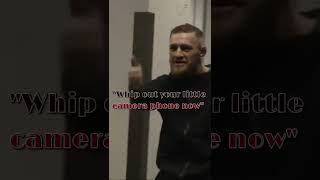 That time Conor McGregor came at Tyron Woodley backstage 👀 👀 shorts [upl. by Attirehs]