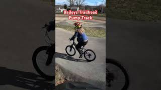 “That Was Scary” 🤣 mtb Baileys Trail System Pump Track [upl. by Iow835]