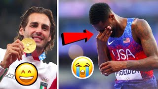 American divided over Olympics selfish act in mens high jump final [upl. by Luna863]