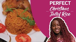 How To Make The Perfect Jollof Rice  Christmas Special [upl. by Ennahtur]