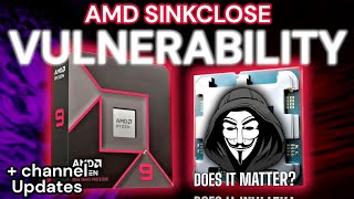 AMD Vulnerability quotSINKCLOSEquot  KEEB Giveaway reroll  Updates [upl. by Ennairol]