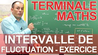 Intervalle de fluctuation  Exercice  Maths terminale  Les Bons Profs [upl. by Adnil577]