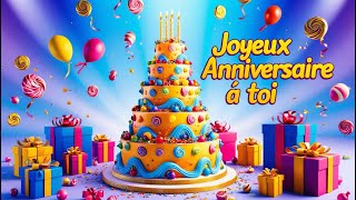 CHANSON  Joyeux Anniversaire à Toi  Bon Anniversaire 2024 [upl. by Drofliw]